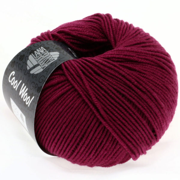 Lana Grossa Cool Wool 2012 бордовий